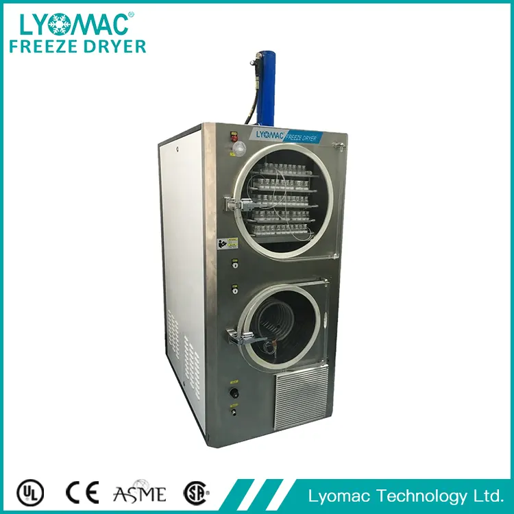 เครื่องทำแห้งแช่แข็งในห้องปฏิบัติการของ Lyomac: เสริมศักยภาพให้กับความก้าวหน้าด้านการวิจัยและพัฒนาในเทคโนโลยีชีวภาพ